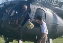 Guna helikopter ambil makanan ditempah