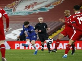 Liverpool tumbang di Anfield