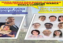 Janji warga KL dapat beras, bakul makanan hanya indah khabar dari rupa