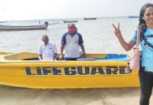 தலைமன்னார் – தனுஷ்கோடி பாக் ஜலசந்தியை நீந்திக் கடக்கும் சியாமளா