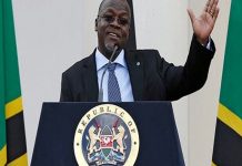 தான்சானியா நாட்டு அதிபர் ஜான் மகுபலி மரணம்