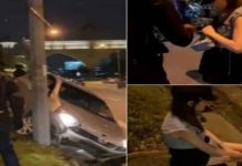 Pemandu mabuk lawan arus, rempuh penunggang motosikal