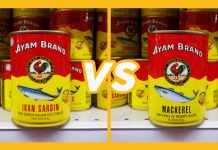 Beza Antara Tin Ikan Sardin Dengan Tin Ikan Mackerel