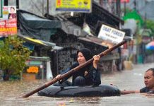 இந்தோனேசியாவில் கனமழை