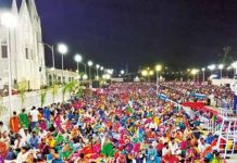 வேளாங்கண்ணி புனித ஆரோக்கிய மாதா பேராலயத்தில் ஈஸ்டர் சிறப்பு பிரார்த்தனை