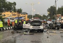 Kereta letup bawa mercun