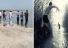 Uttar Pradesh: Terjun sungai takut diberi vaksin