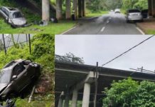 தந்தையின் மறைவுக்கு சென்றபோது தாப்பா அருகே நடந்த சாலை விபத்தில் 24 வயது மகள் பலியான துயரம்