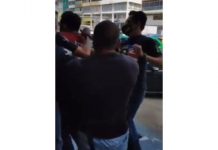 காஜாங்கில் வெளிநாட்டவரை தாக்கிய கும்பல்