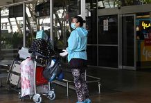 பயணத் தடைக்கு பின்னர் முதல் விமானம்