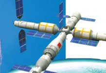 விண்வெளி நிலையத்துக்கு வீரா்களை அனுப்பி சீனா சாதனை