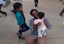 துபாயில் தனியாக தவித்த குழந்தை