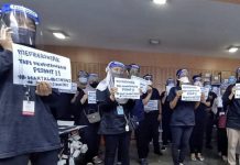 Hartal Doktor Kontrak போராட்டம் திட்டமிட்டபடி தொடங்கியது; உத்தரவை மீறுபவர்களை கைது செய்ய போலீசார் காத்திருக்கின்றனர்