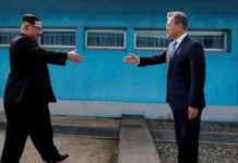 இரு கொரிய கைகுலுக்கல் நம்பும்படி இல்லையே !