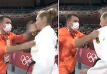 திடீரென கன்னத்தில் அறை