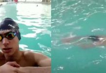 சாதித்துக் காட்ட கனவை மாற்றிய நீச்சல் வீரர்