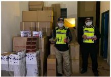 PASUKAN GERAKAN AM BERJAYA SERBU RAMPASAN TERBESAR PENYELUDUPAN ROKOK DI DAERAH KLUANG