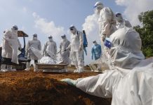 இன்று 24 மணி நேரத்தில் 118 பேர் கோவிட் -19 தொற்று நோய்க்கு பலி