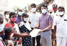 2 கூலி தொழிலாளர்களுக்கு பசுமை வீடுகள் கட்ட அனுமதி