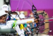 முதல் நாளிலேயே அசத்திய வில்வித்தை வீராங்கனை