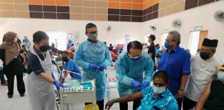 நாட்டின் மக்கள் தொகையில் 78.1 விழுக்காட்டினர் கோவிட்-19க்கு எதிராக முழுமையாக தடுப்பூசி போட்டுக்கொண்டுள்ளனர்