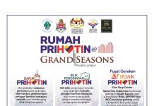 கோவிட்-19 வைரஸ் தொற்றினால் பாதிப்புற்ற மக்களுக்கு உதவும் RUMAH PRIHATIN @ GRAND SEASONS திட்டம்