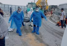 PEMANDU DITEMUI RENTUNG DI PUSAT BANDARAYA