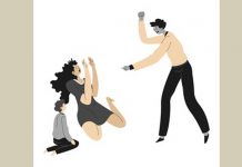 மனைவி மற்றும் மகனை அடித்து துன்புறுத்தியதாக கணவர் கைது