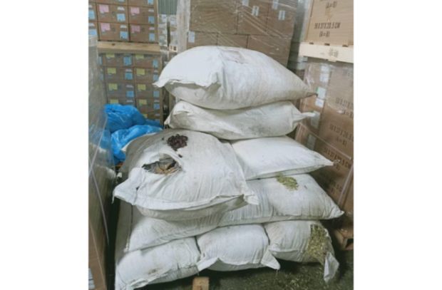200kg of smuggled dried flower