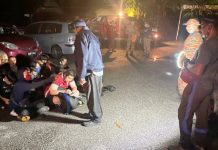 கெடொன்டோங் ஆற்றில் சிக்கிய 9 பேரை தீயணைப்பு மற்றும் மீட்புத் துறையினர் மீட்டனர்