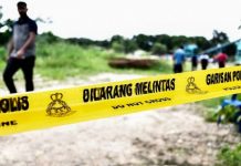 Cuba melintasi trek, lelaki maut dihancurkan kereta api