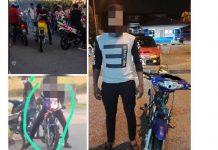 மோட்டார் சைக்கிள்களை கொண்டு பொதுமக்களுக்கு இடையூறு விளைவித்ததாக 5 இளைஞர்கள் கைது