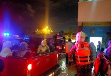 வெள்ளத்தில் சிக்கிய செர்டாங் பள்ளி மாணவர்கள், ஆசிரியர்கள் மீட்கப்பட்டனர்