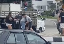 சாலையில் சகிப்புத் தன்மை இல்லாததால் ஏற்பட்ட தகராறு – தற்பொழுது தடுப்புக் காவலில்..