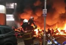 13 motosikal hangus terbakar