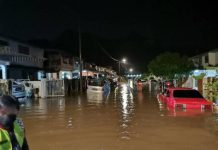 ஈப்போவின் தாமான் செம்பாக்காவில் திடீர் வெள்ளம்