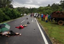 மோட்டார் வண்டி பார ஊர்தியுடன் (Lorry) மோதிய விபத்தில் இரு பதின்ம வயது சகோதரர்கள் பலி !