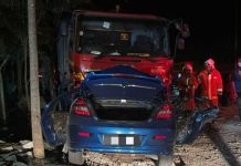 சாலை விபத்தில் வங்கி மேலாளரான ஆறுமுகம் பலி