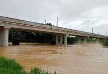 வெள்ளம் காரணமாக செகாமாட்டில் இரண்டு சாலைகள் மூடப்பட்டன