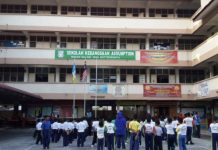Sesi persekolahan SK Assumption ceria dalam sedih