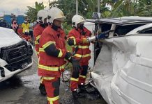 3 வாகனங்கள் சம்பந்தப்பட்ட விபத்து – 2 பேர் பலி; 10 பேர் காயம்