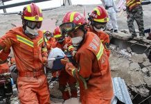 சீனாவில் உணவகம் இடிந்து விழுந்ததில் 16 பேர் பலி!