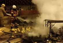 Bomba pantas padam kebakaran Kuil Kek Lok Si