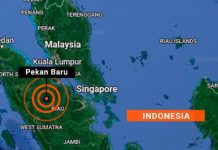 Bangunan di barat Semenanjung bergegar