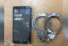 போலீசாரை போல் வேடமணிந்து மிரட்டிய ஆடவர் கைது