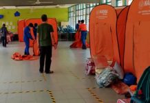 வெள்ள நிலைமை சீரடைந்ததால், SK சிம்பாங் டுரியானில் செயல்பட்டு வந்த நிவாரண மையம் மூடப்பட்டது