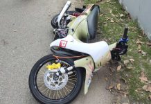 Motosikal terbabas, remaja maut tersangkut besi penghadang jalan