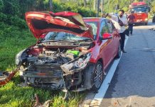 warga emas maut dalam perlanggaran di Rembau