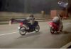 சாலையில் சாகசம் கைது நடவடிக்கையில் முடிந்தது