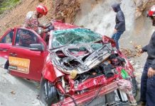 கெந்திங் ஹைலேண்ட்ஸில் கார் பள்ளத்தாக்கில் தவறி விழுந்ததில் ஓட்டுநர் படுகாயம்